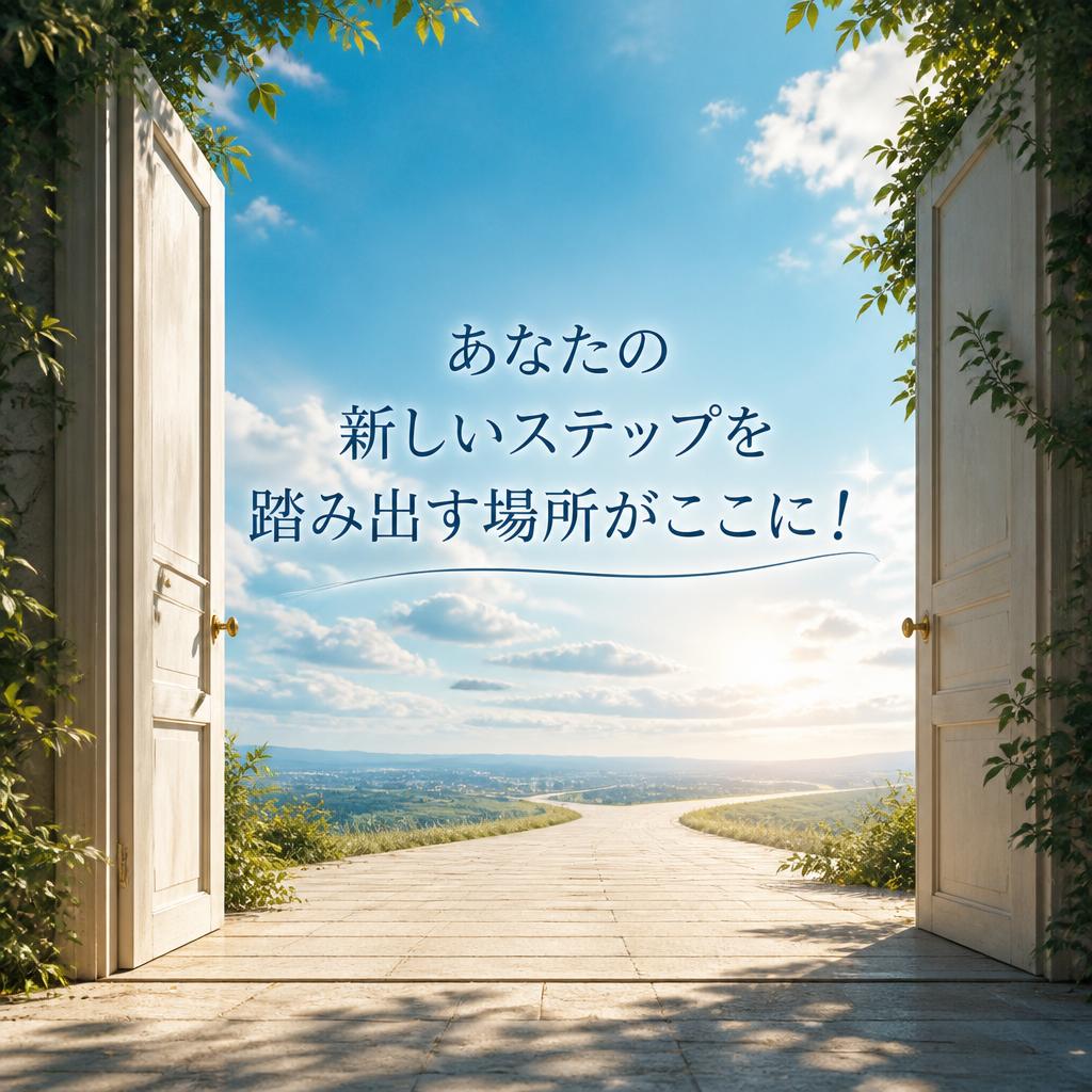 あなたの新しいステップを踏み出す場所がここに！