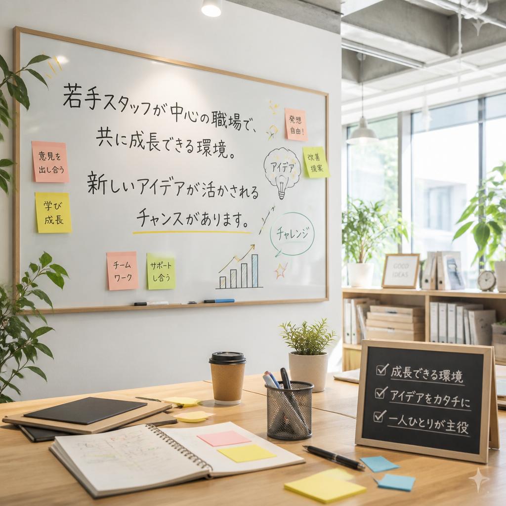 若手社員の活躍応援！