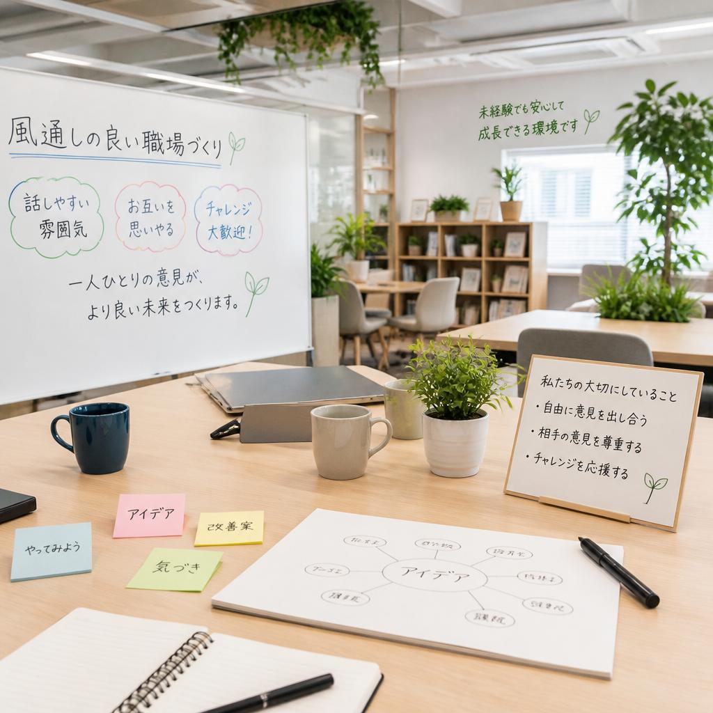 アットホームな職場環境