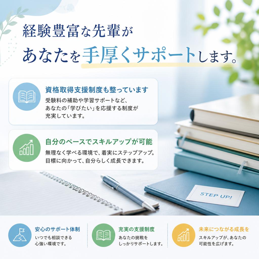 充実した社員教育制度