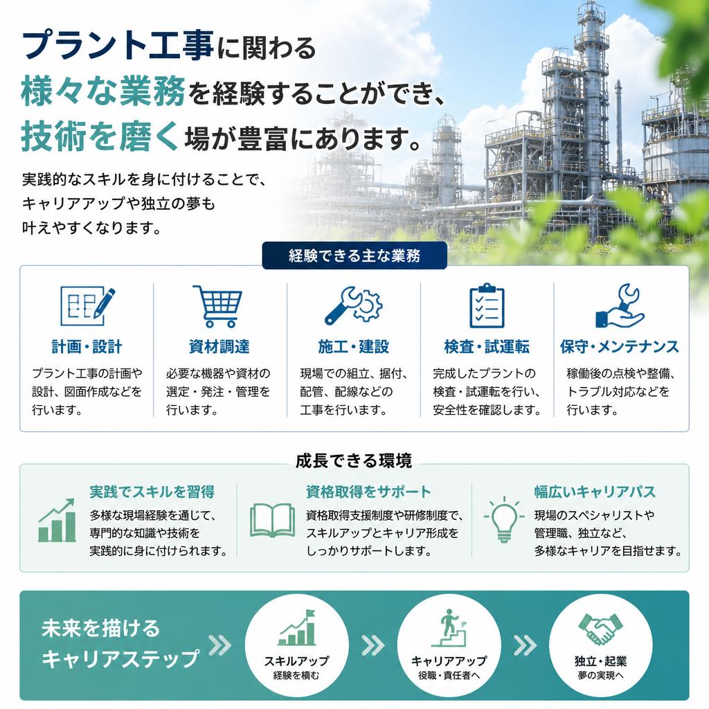 幅広い業務に挑戦できるチャンス